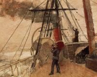 Homer, Winslow - Observations on Shipboard